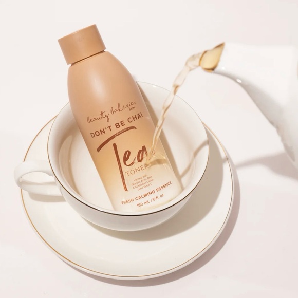 Beauty Bakerie Tea Toner Anti-Aging Glycolic Acid Caviar Lime Extract NEW PC - Picture 3 of 14
